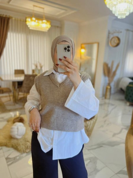 ڤيست موكا بدون قميص